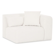 Tarra Cream Chenille Modular RAF Corner Chair
