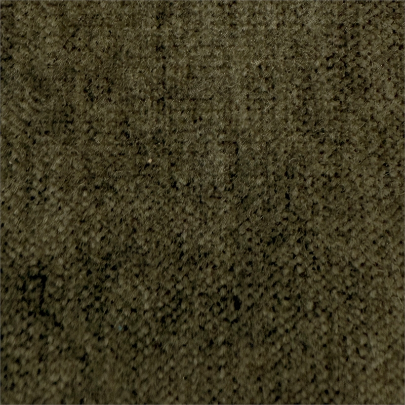 Kristen Moss Olive Green Upcycled Chenille Rolling Desk Chair