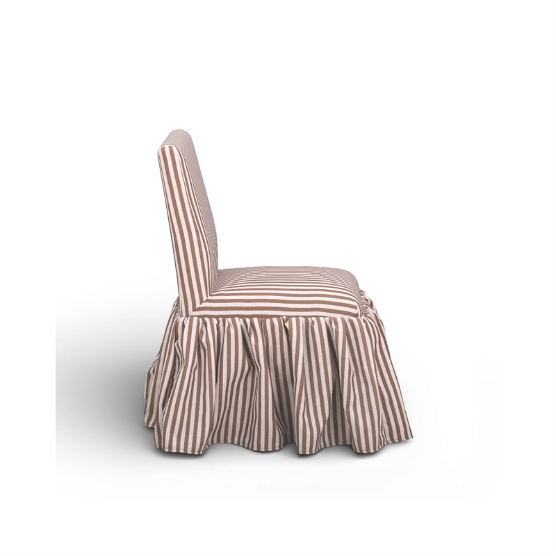 Gertrude Curry Yellow Linen Dining Chair