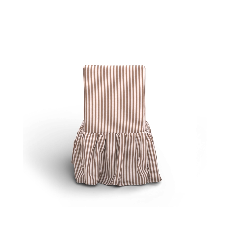 Gertrude Curry Yellow Linen Dining Chair