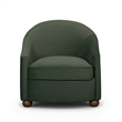 Cettie Green Velvet Accent Chair
