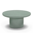 Jade Green Concrete 28'' Indoor/Outdoor Medium Coffee Table