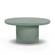 Jade Green Concrete 28'' Indoor/Outdoor Medium Coffee Table