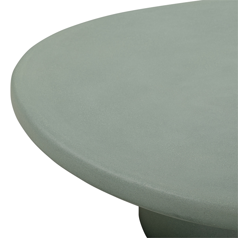 Jade Green Concrete Indoor/Outdoor Nesting Table Set