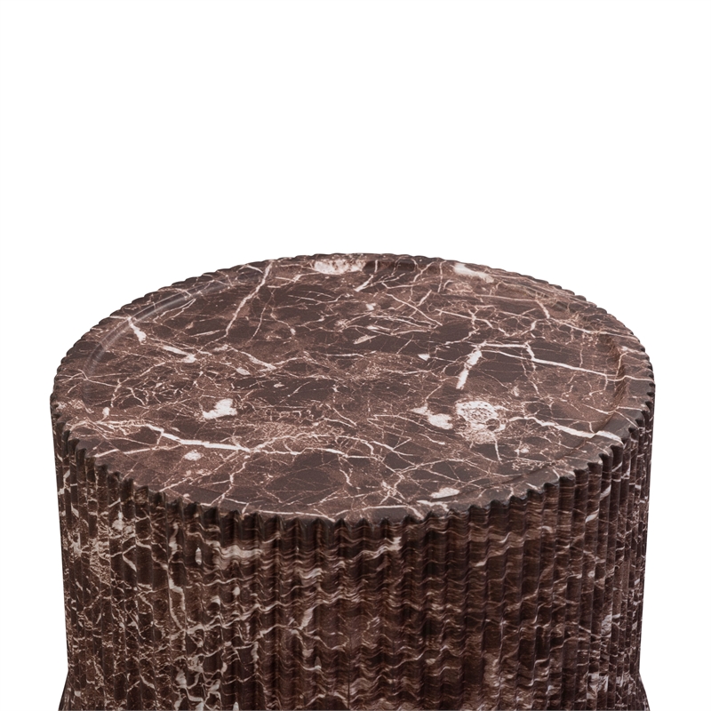 Cilla Red Levanto Indoor/Outdoor Concrete Side Table