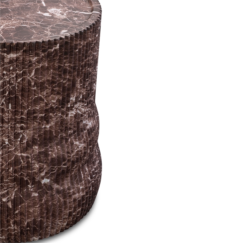 Cilla Red Levanto Indoor/Outdoor Concrete Side Table