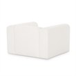Tarra Cream Chenille Armchair