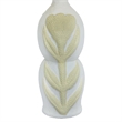 Edith Curved Papier Mache Flower Pleated Table Lamp