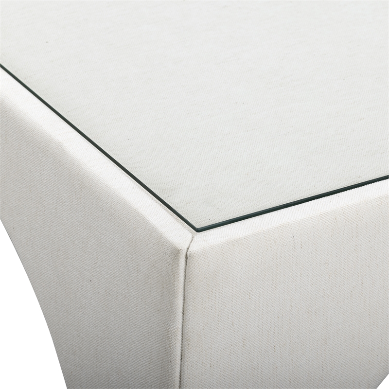 Tomlin Cream Performance Chenille Game Table