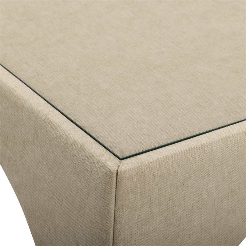 Tomlin Tan Performance Chenille Game Table