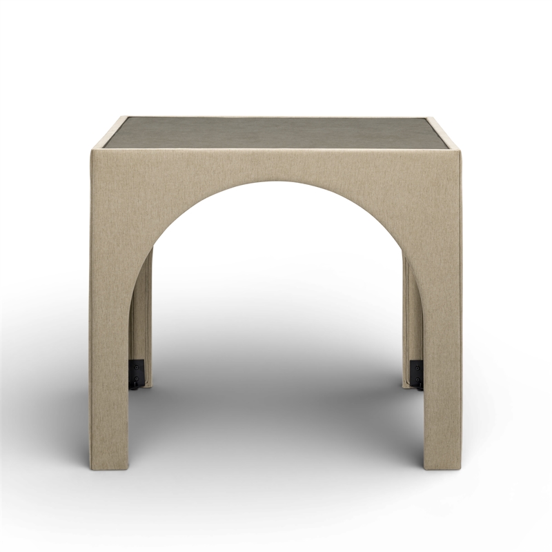Tomlin Tan Performance Chenille Game Table