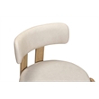 Odessa Taupe Performance Vegan Leather Counter Stool