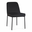 Sydney Black Performance Velvet Dining Chair Set of 2
