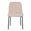 Sydney Taupe Performance Velvet Dining Chair Set of 2