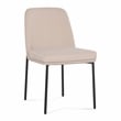 Sydney Taupe Performance Velvet Dining Chair Set of 2