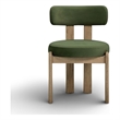 Odessa Green Performance Velvet Dining Chair