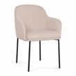 Sydney Taupe Performance Velvet Armchair Set of 2