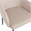 Sydney Taupe Performance Velvet Armchair Set of 2