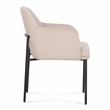 Sydney Taupe Performance Velvet Armchair Set of 2
