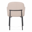 Sydney Taupe Performance Velvet Armchair Set of 2