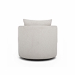 TOV Furniture Silvi Off White Boucle Swivel Chair