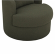 TOV Furniture Silvi Kale Green Boucle Swivel Chair
