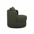 TOV Furniture Silvi Kale Green Boucle Swivel Chair