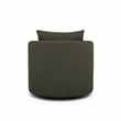TOV Furniture Silvi Kale Green Boucle Swivel Chair