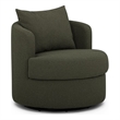 TOV Furniture Silvi Kale Green Boucle Swivel Chair