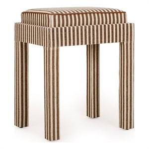 Kora Brown Cotton Jute Stool