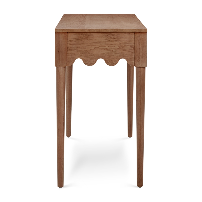 Oodle Walnut 2-Drawer Desk