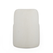 Persa Round Back Cream Performance Chenille Dining Chair