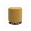 Dex Amber Performance Vegan Mohair Ottoman