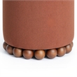 Dex Bronze Performance Vegan Mohair Ottoman