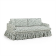 Gertrude Floral Linen Weave Sofa