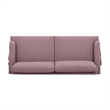 Gertrude Mauve Upcycled Fabric Sofa