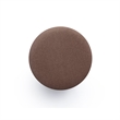 Dex Brown Performance Vegan Mohair Ottoman