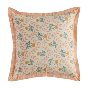 Dolce Blush Pink Natural Cotton Accent Pillow