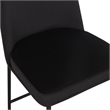 Sydney Black Performance Velvet Counter Stool Set of 2
