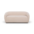 Jordan Blush Pink Textured Velvet Loveseat