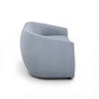 Jordan Baby Blue Textured Velvet Loveseat