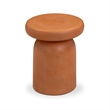 Lydia Orange Concrete Indoor/Outdoor Side Table