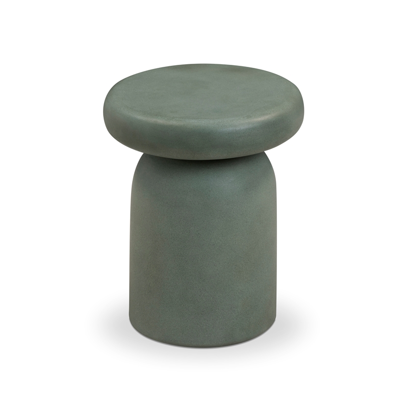 Lydia Green Concrete Indoor/Outdoor Side Table