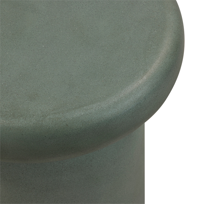 Lydia Green Concrete Indoor/Outdoor Side Table