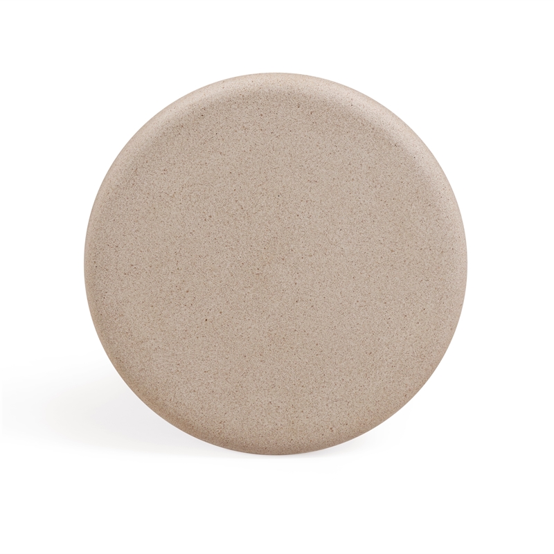 Lydia Cream Concrete Indoor/Outdoor Side Table