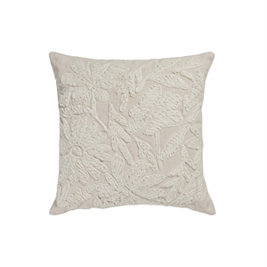 Tabitha 24&quot Euro Size Square Embroidered Pillow