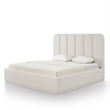 Parker Cream Chenille King Bed