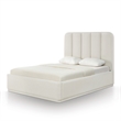 Parker Cream Chenille Queen Bed