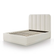 Parker Cream Chenille Queen Bed