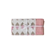 Crissy Cotton Canvas Printed Napkins - Set of 4 - Pink Vintage Floral